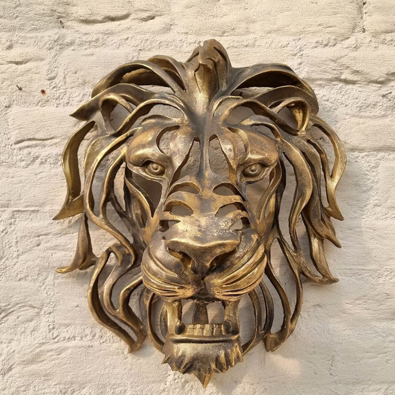 Junips | Lion Head Wall Art
