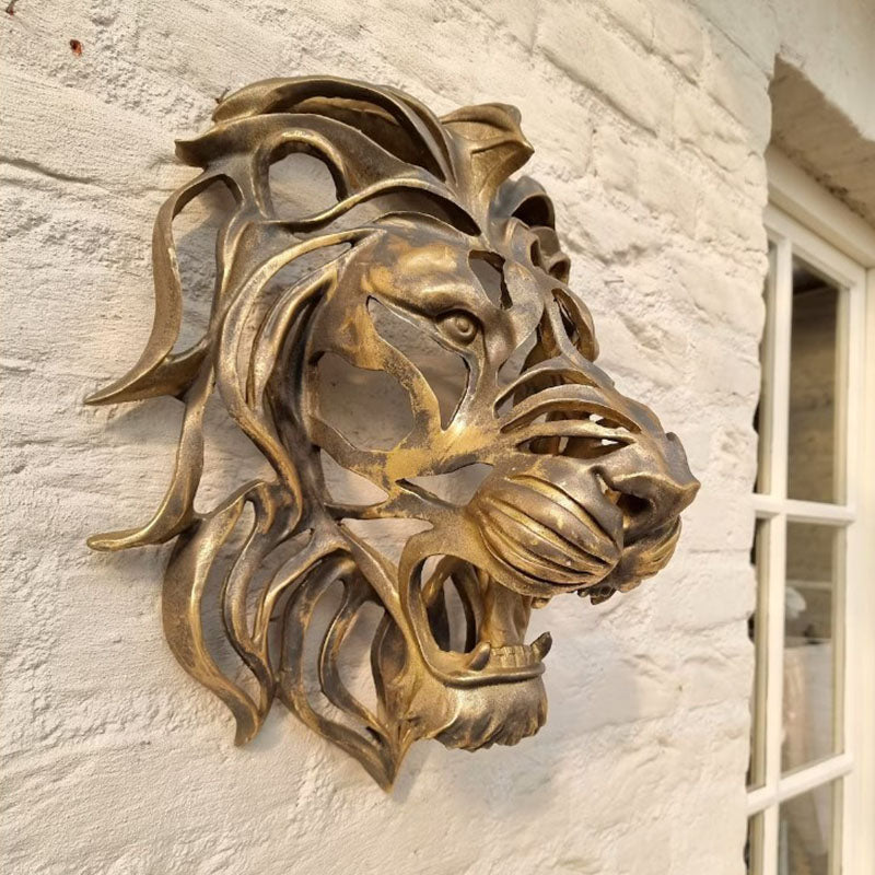 Junips | Lion Head Wall Art