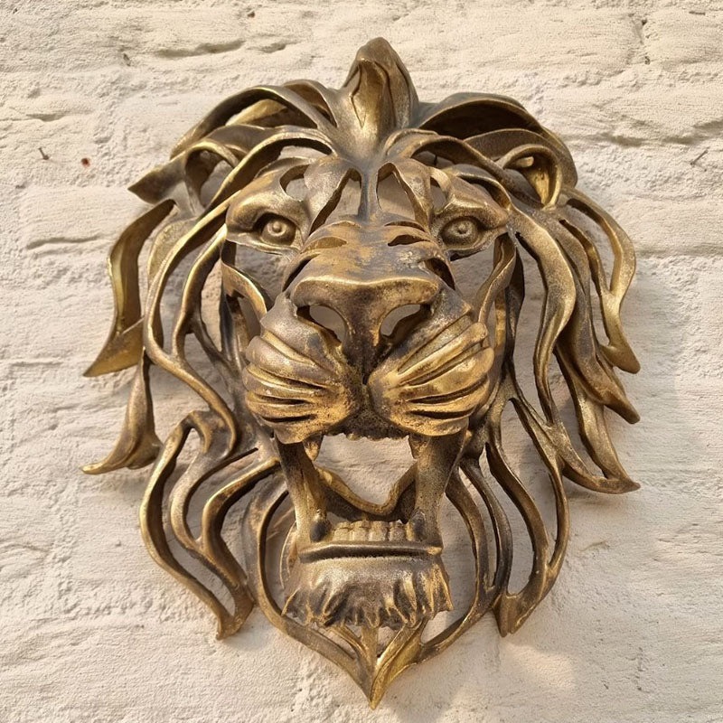 Junips | Lion Head Wall Art