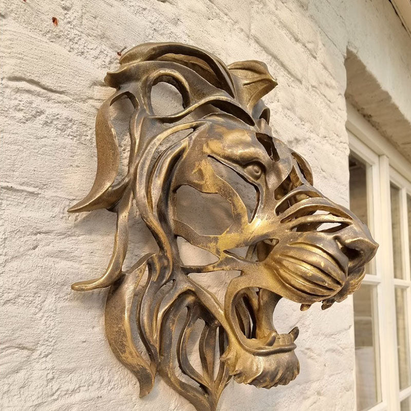 Junips | Lion Head Wall Art