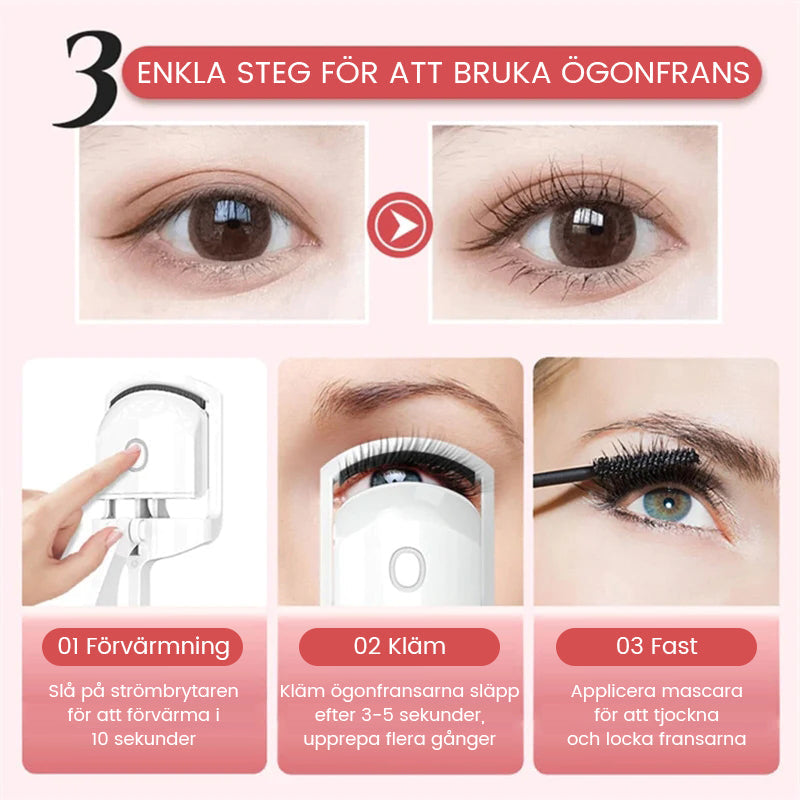 Junips | Newly improved electric eyelash curler