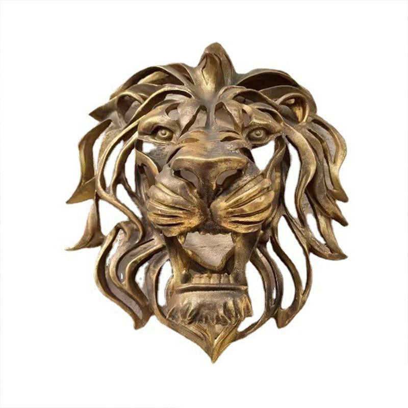 Junips | Lion Head Wall Art