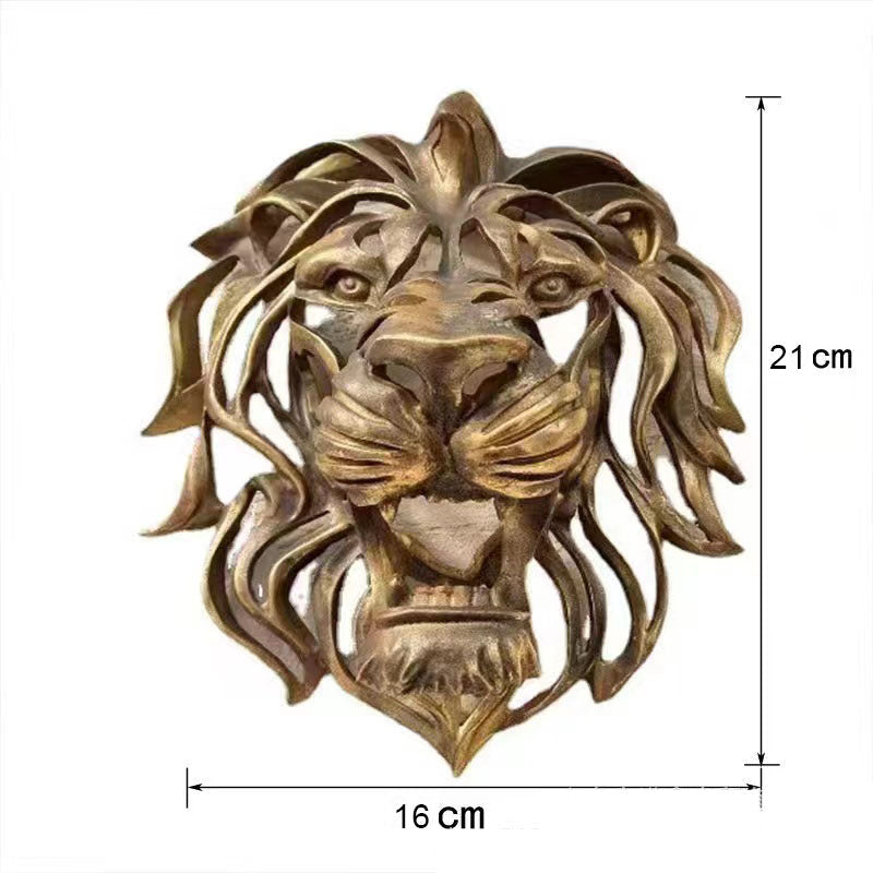 Junips | Lion Head Wall Art