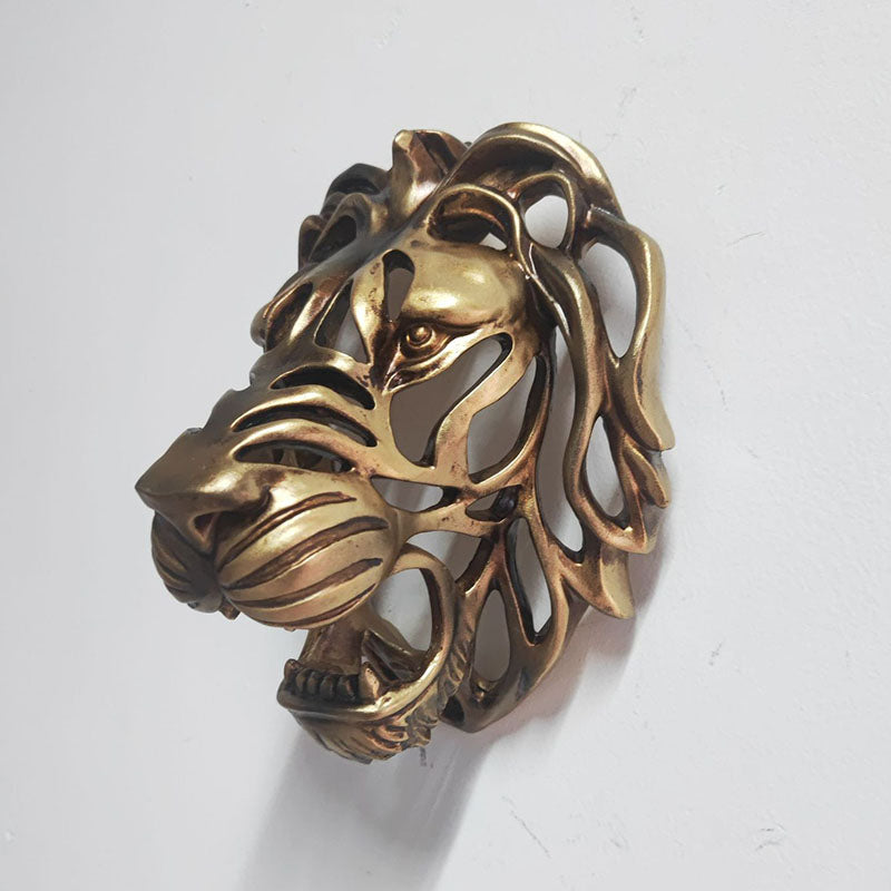 Junips | Lion Head Wall Art