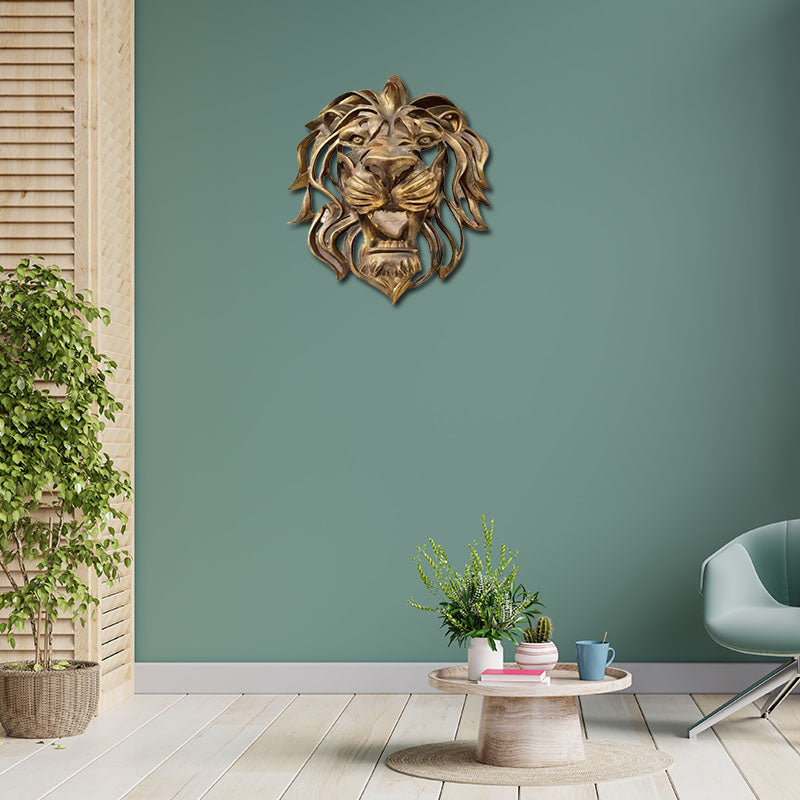 Junips | Lion Head Wall Art