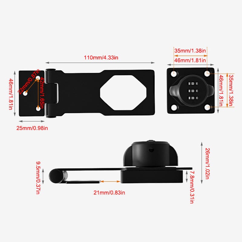 Junips | Household cabinet lock password locks