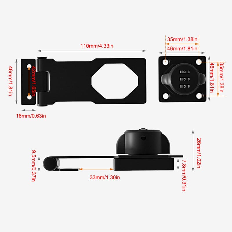Junips | Household cabinet lock password locks