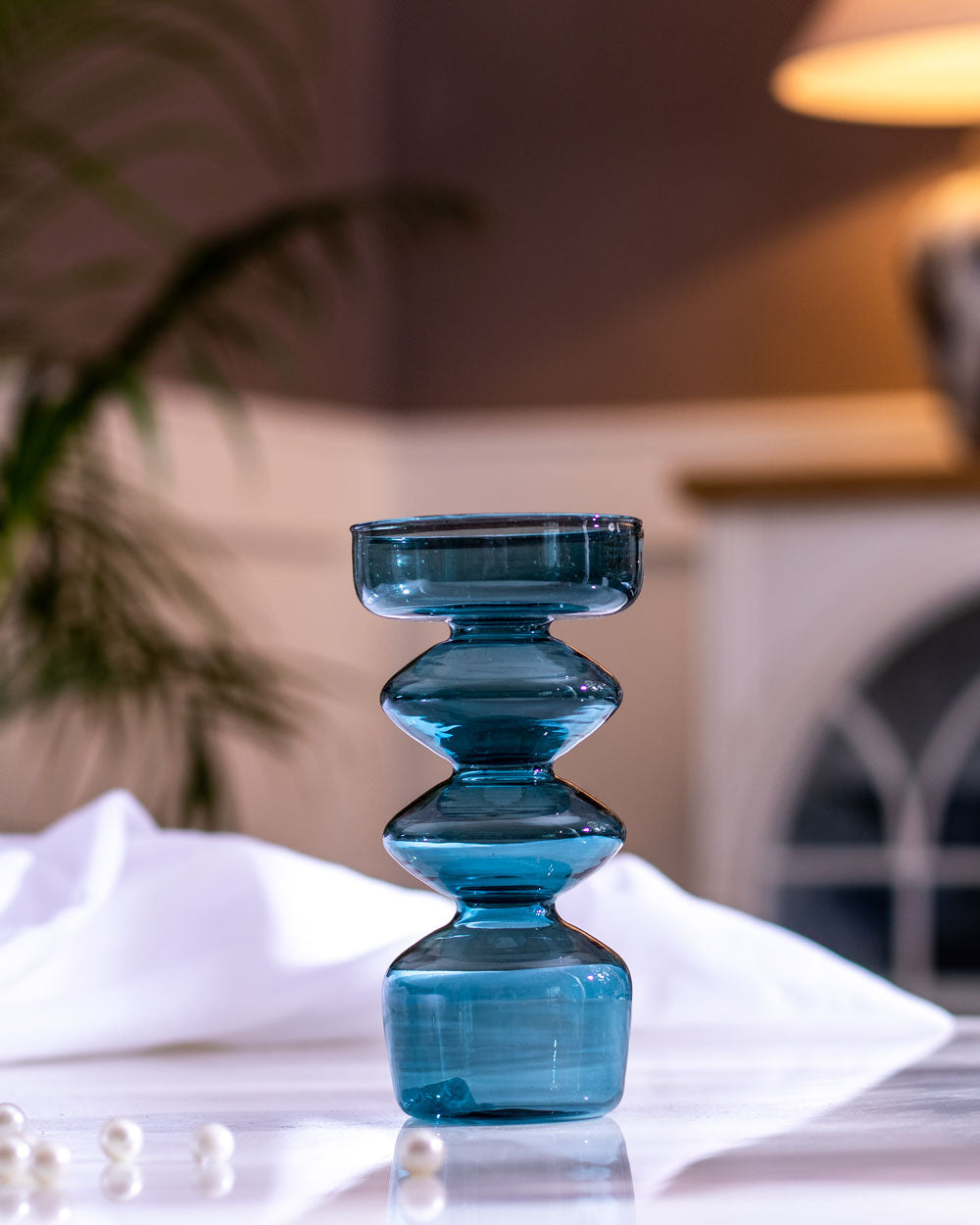 Junips | Stem Glass Candle Holder