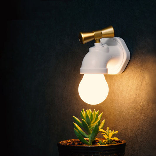 Junips | Modern creative faucet ABS PC USB LED night light wall lamp