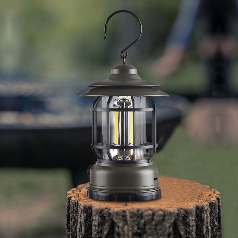 Junips | Contemporary Industrial Portable USB Rechargeable Camping Lamp Horse Lamp For Outdoor