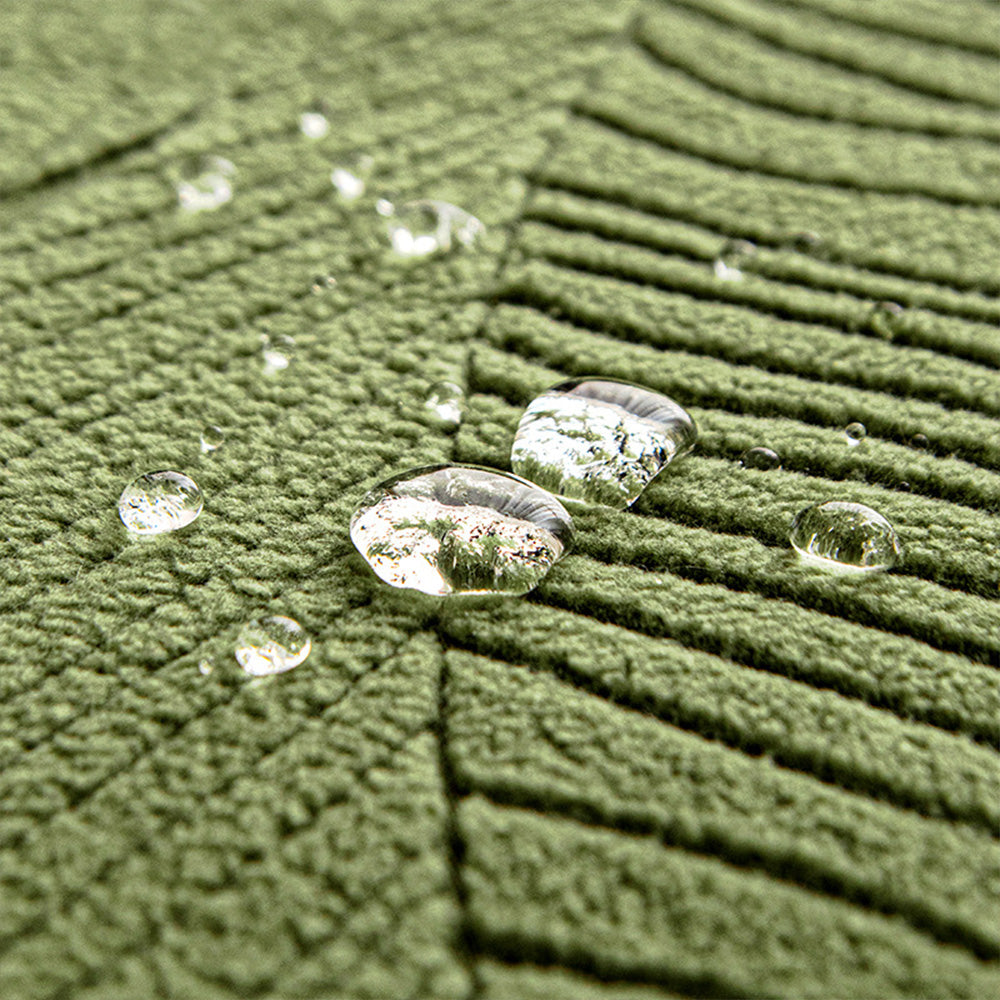Junips | Modern Leaf Jacquard Waterproof Anti-Scratch Stretch Full Cover Sofa Cover