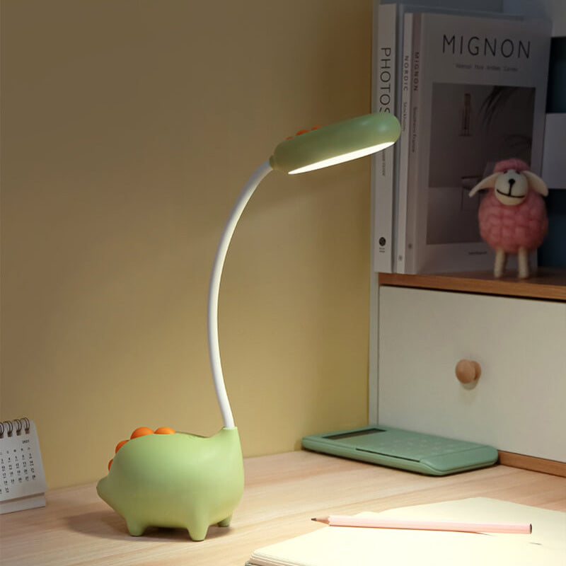 Junips | Rechargeable LED Desk Lamp with Cartoon Dinosaur Eye Care