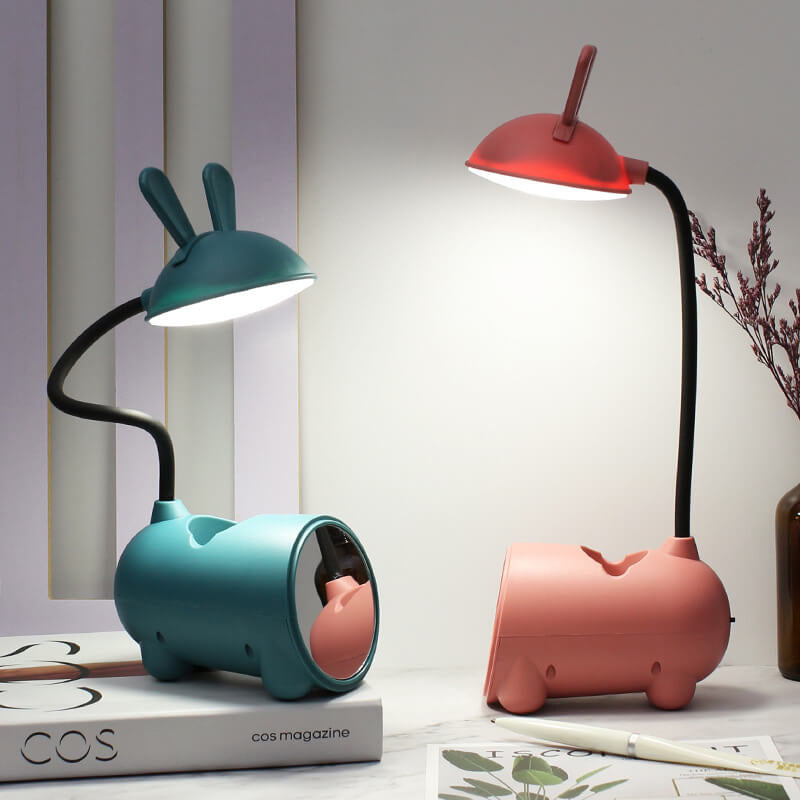 Junips | Cartoon Creative Rabbit LED Touch USB Pen Holder Desk Lamp