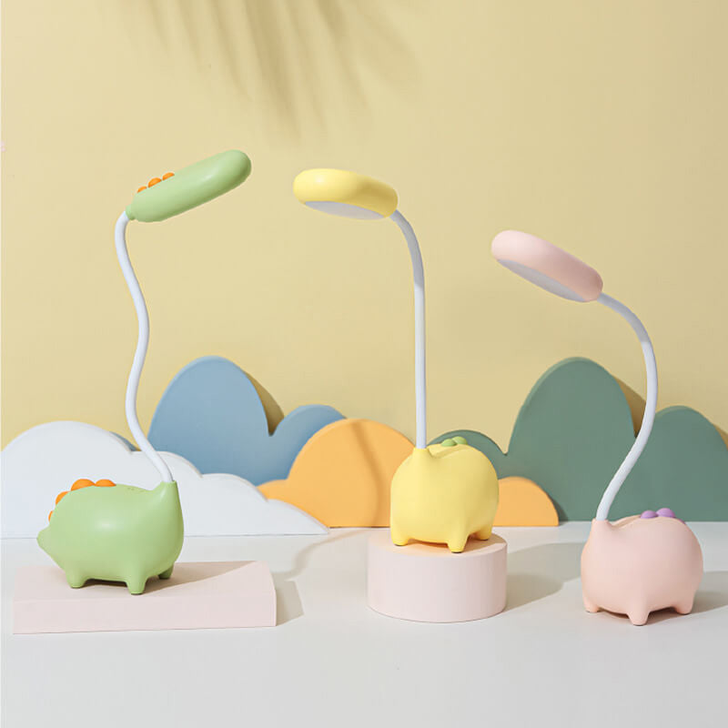 Junips | Rechargeable LED Desk Lamp with Cartoon Dinosaur Eye Care