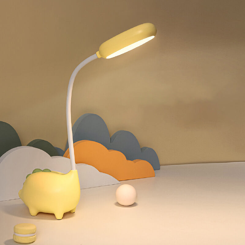 Junips | Rechargeable LED Desk Lamp with Cartoon Dinosaur Eye Care