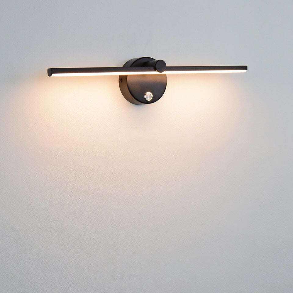 Junips | Nordic Minimalist Aluminium Long Bar Switch LED Mirror Wall Light Lamp