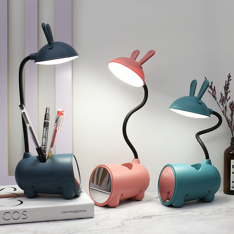 Junips | Cartoon Creative Rabbit LED Touch USB Pen Holder Desk Lamp