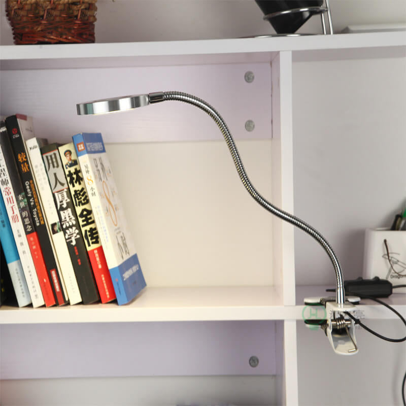Junips | Creative simple USB pants button LED reading clip desk lamp