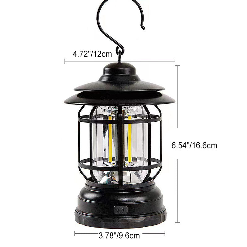 Junips | Contemporary Industrial Portable USB Rechargeable Camping Lamp Horse Lamp For Outdoor