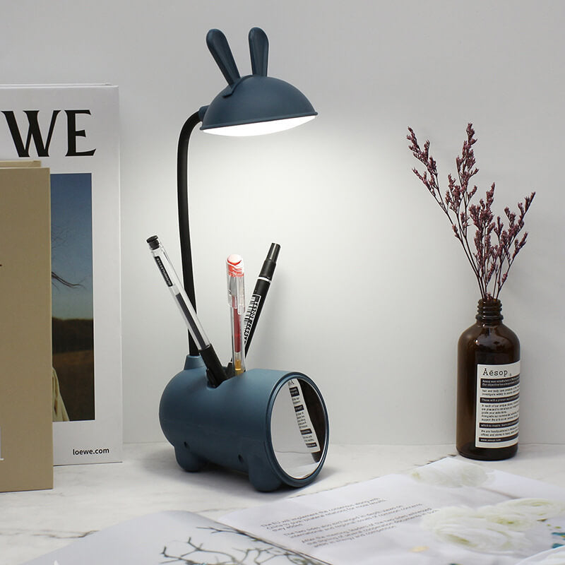 Junips | Cartoon Creative Rabbit LED Touch USB Pen Holder Desk Lamp