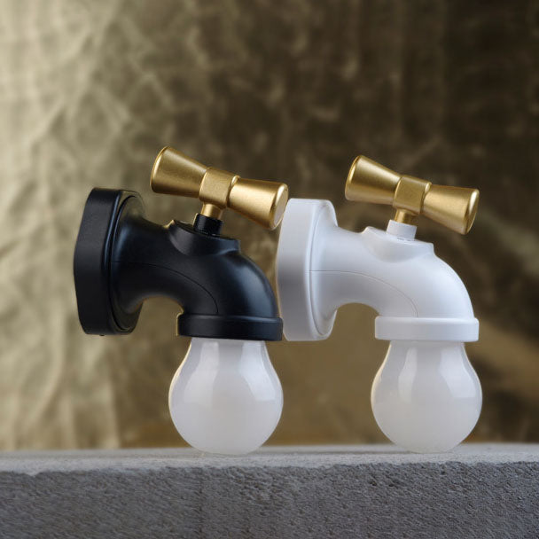 Junips | Modern creative faucet ABS PC USB LED night light wall lamp
