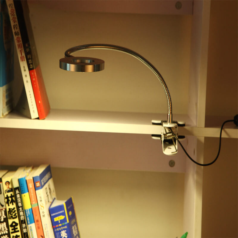 Junips | Creative simple USB pants button LED reading clip desk lamp