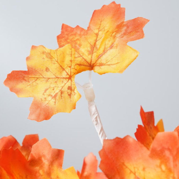 Junips | Contemporary Creative Christmas Plastic Maple Leaf Tree Lights LED Decorative Table Lamp For Bedroom