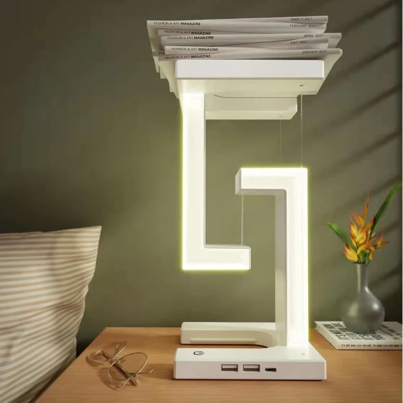 Junips | Wireless Charger - GlowCharge - Fast Charging - Magical Atmosphere in the Room