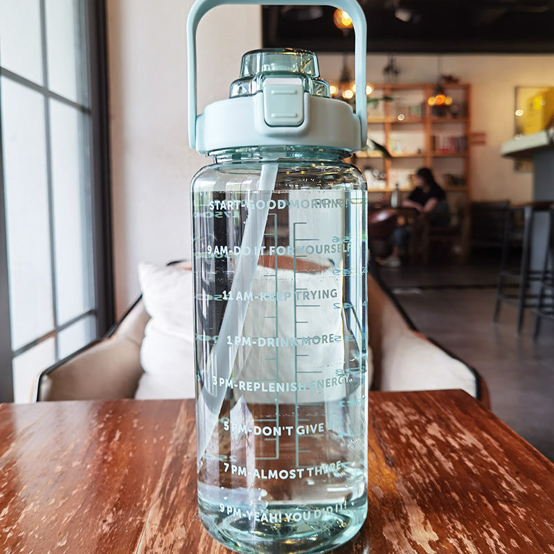 Junips | Large Plastic Cup Portable Water Bottle