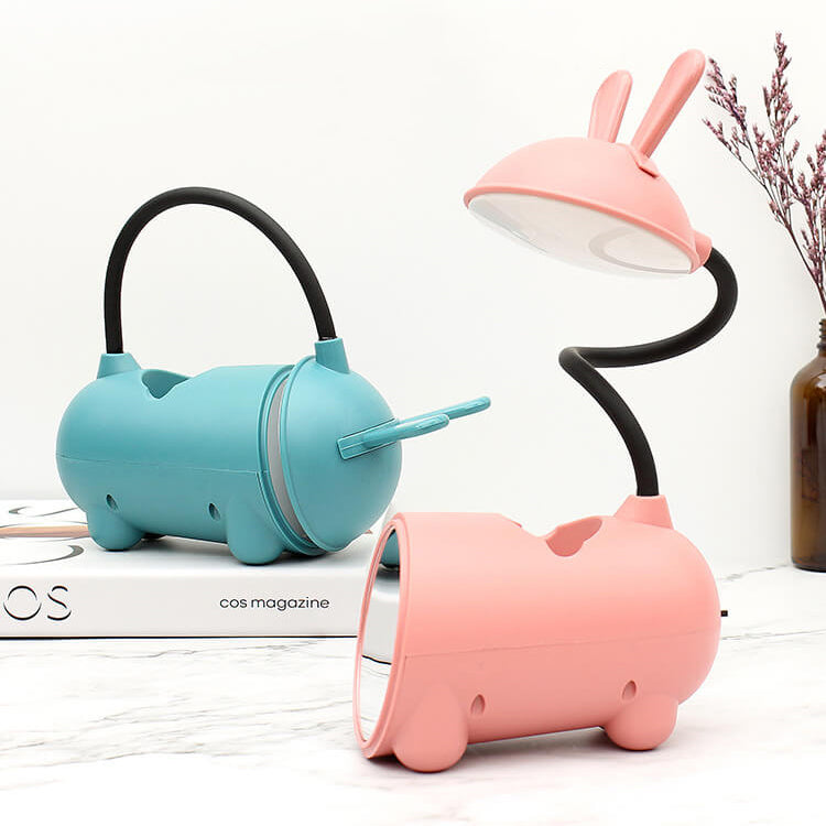 Junips | Cartoon Creative Rabbit LED Touch USB Pen Holder Desk Lamp