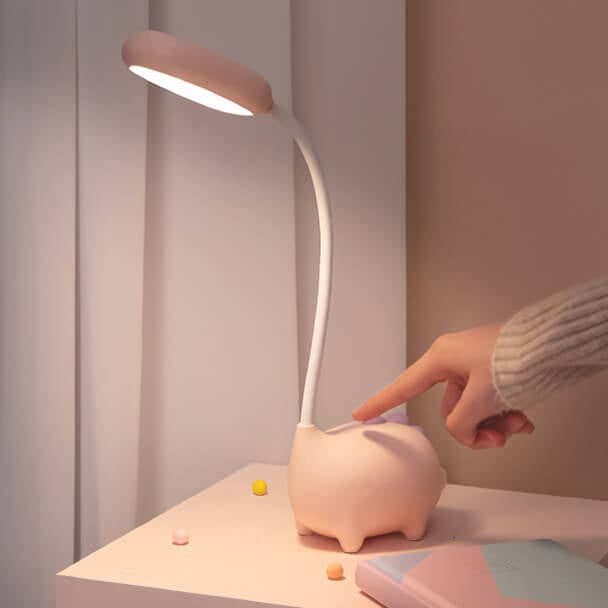 Junips | Rechargeable LED Desk Lamp with Cartoon Dinosaur Eye Care