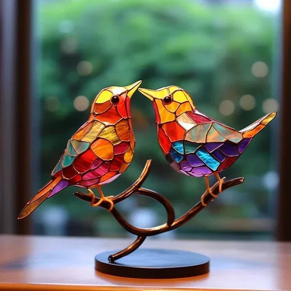 Junips | VitraGlow Handcrafted Colored Table Decor | Artistic Luxury Ornament
