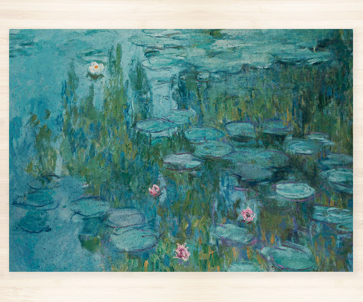 Junips | Monet Water Lily PVC Entrance Mat