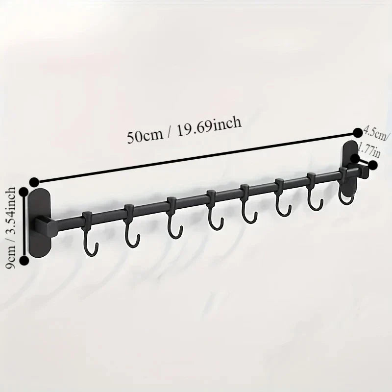 Junips | Storage shelf for kitchen utensils – versatile use – wall-mounted – storage shelf for pan lids and spatulas