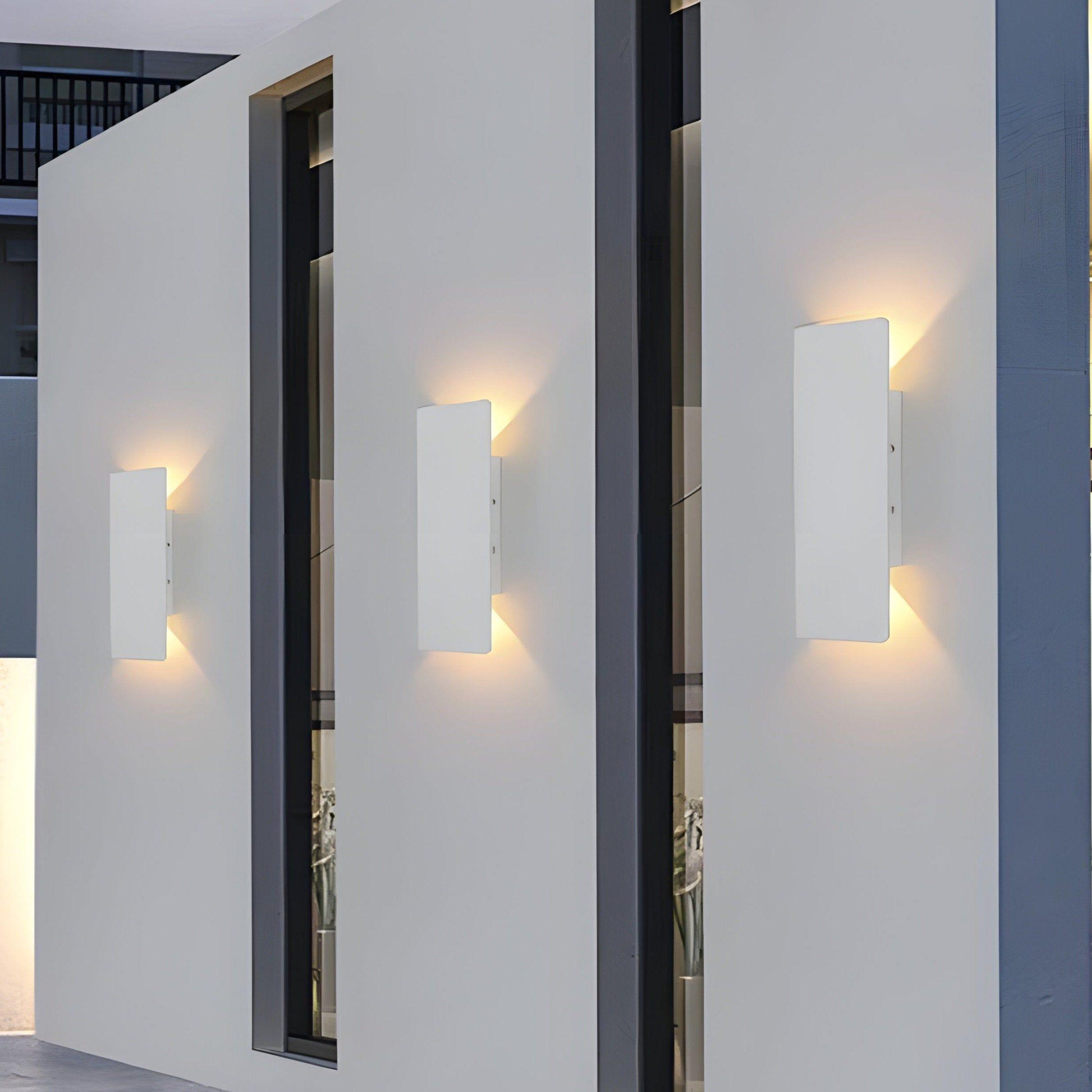 Junips | Light - Modern weatherproof LED wall lamp made of aluminum for outdoor use