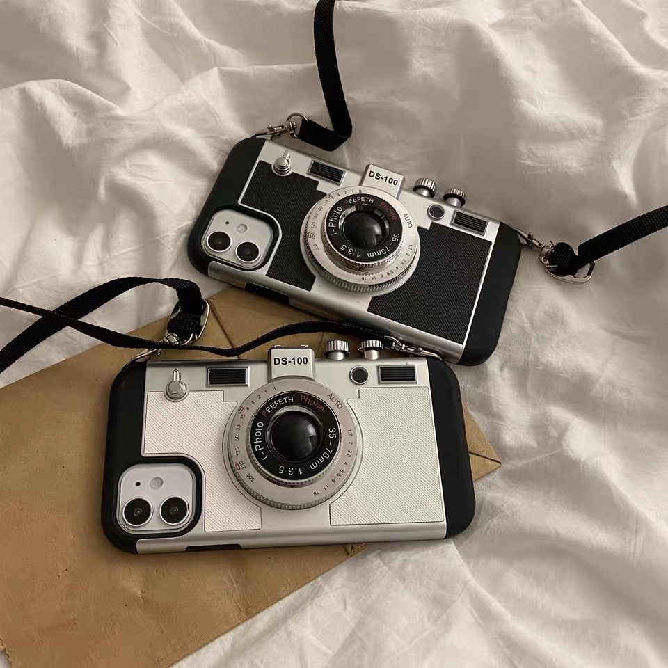 Junips | 3D Retro Camera Phone Case