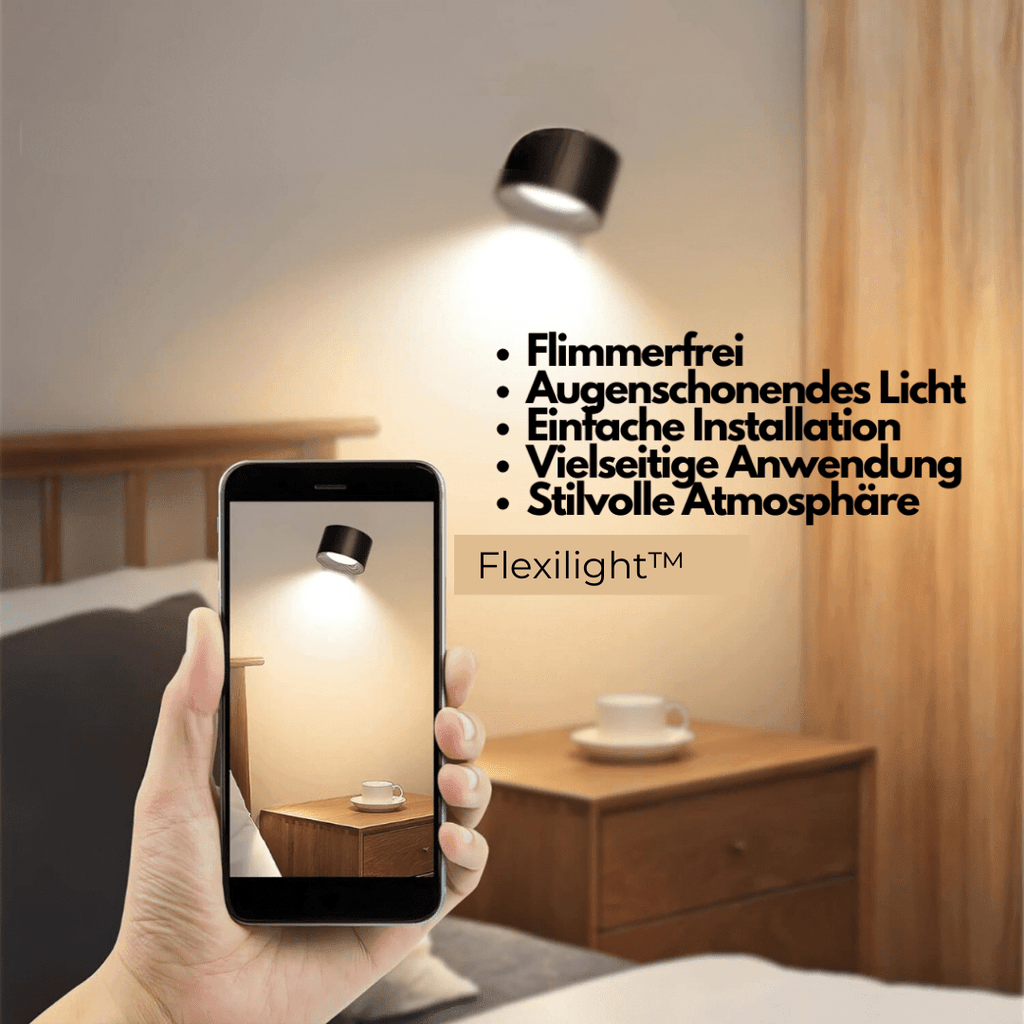 Junips | 360° wireless rechargeable wall light | Versatile LED lighting solution