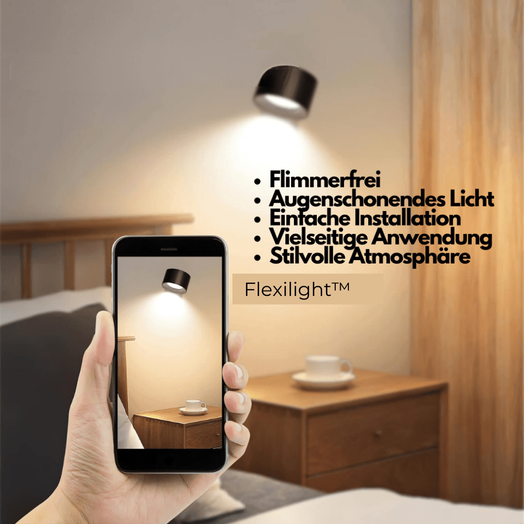Junips | 360° wireless rechargeable wall light | Versatile LED lighting solution