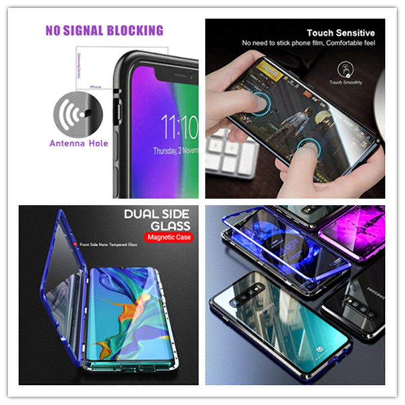 Junips | MAGNETIC DOUBLE-SIDED GLASS PHONE CASE