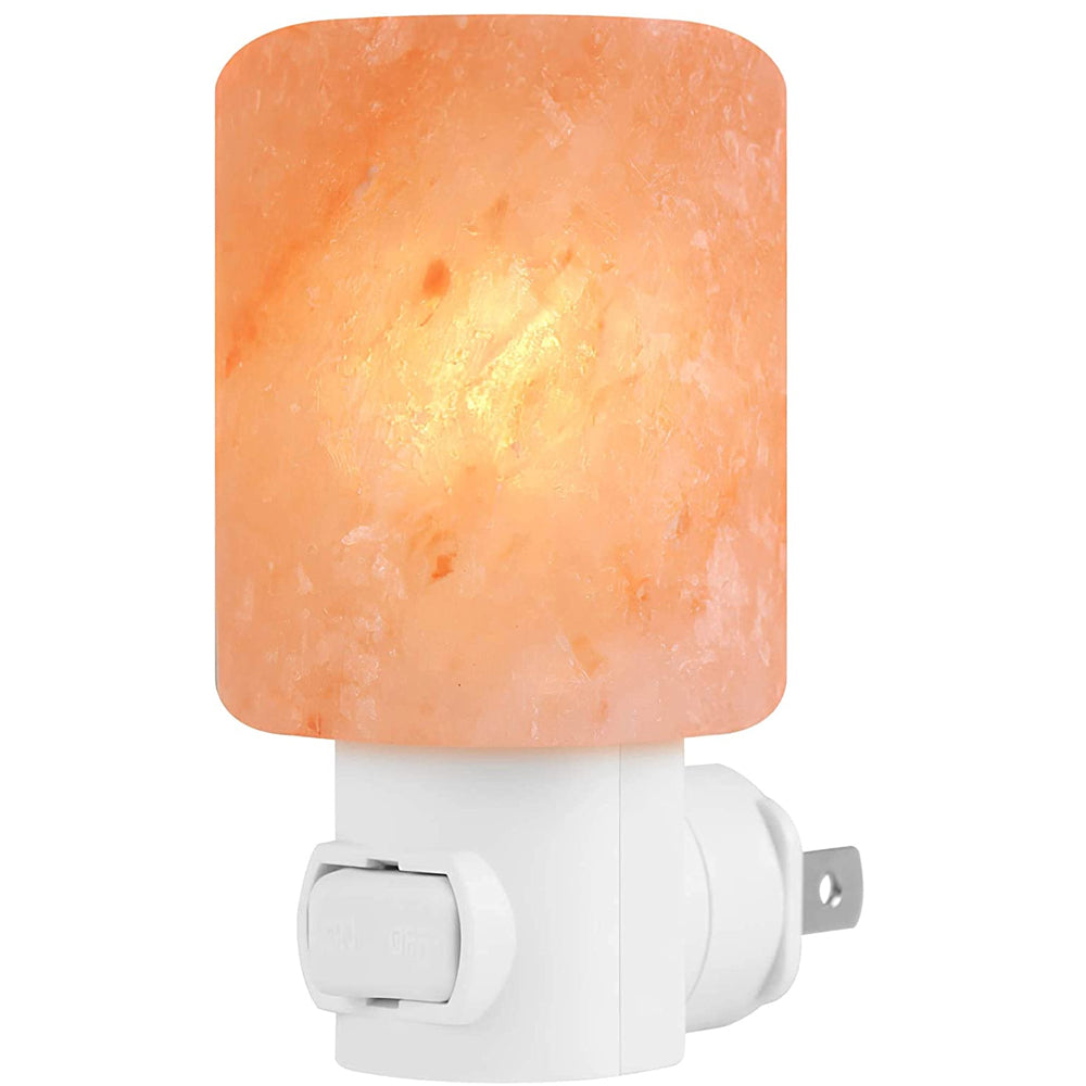 Junips | Natural crystal Himalayan salt lamp | Plug bedside lamp