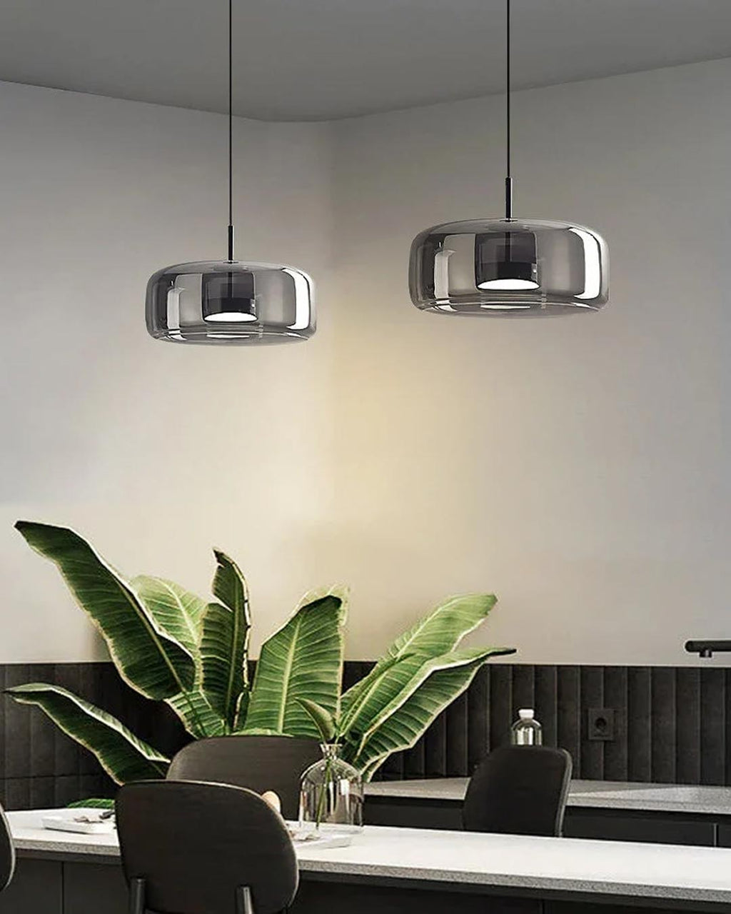 Junips | Valentino Ceiling Pendant Light - Smoke