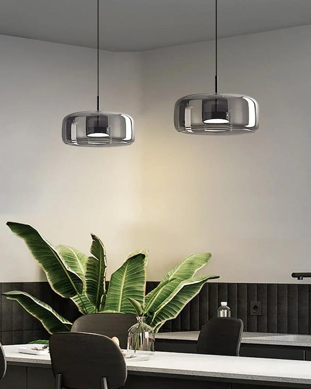 Junips | Valentino Ceiling Pendant Light - Smoke
