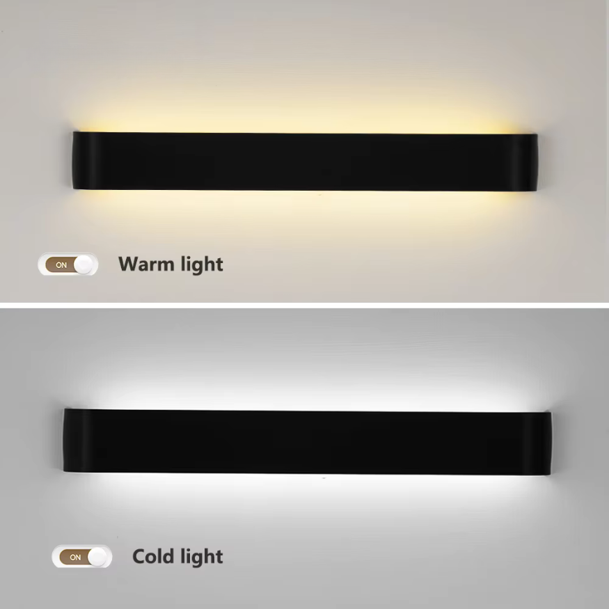 Junips | Nordic LED Wall Light - Modern Brushed Aluminum Indoor Wall Light
