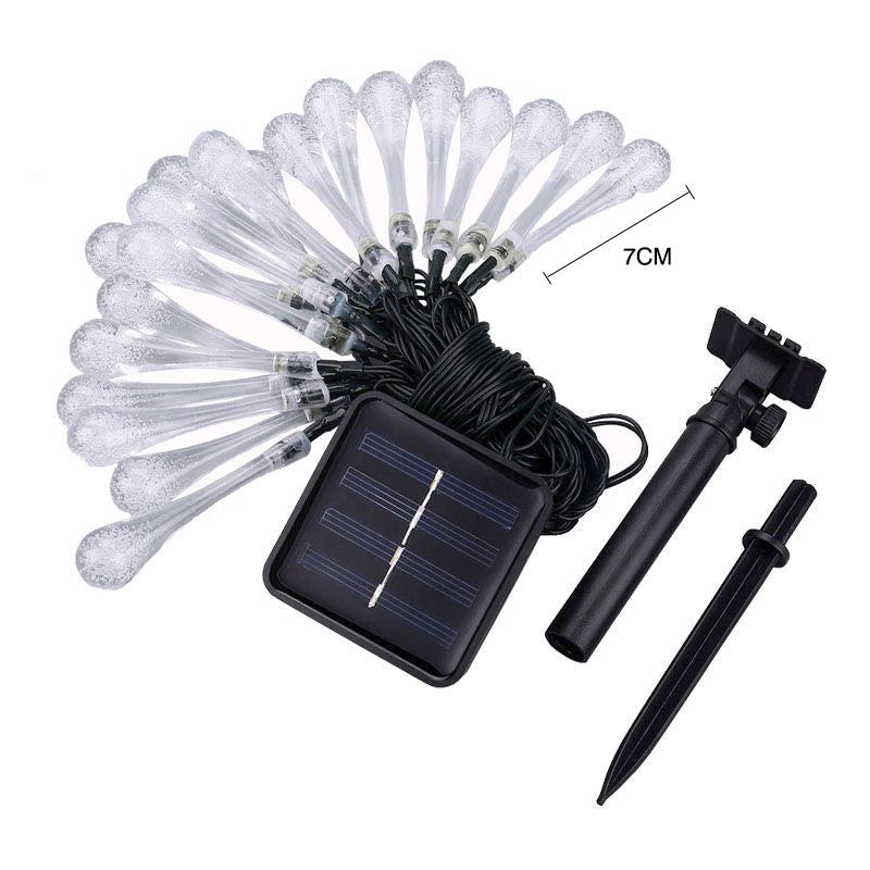 Junips | Solar Water Droplet String Lights