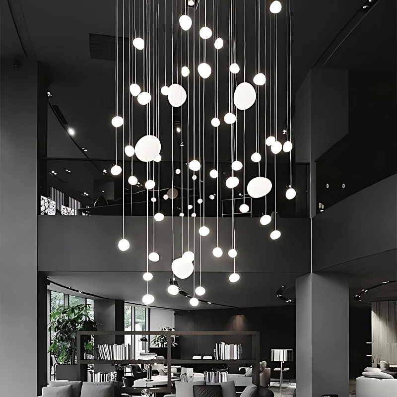 Junips | Elegant Glass Pebble Pendant Light