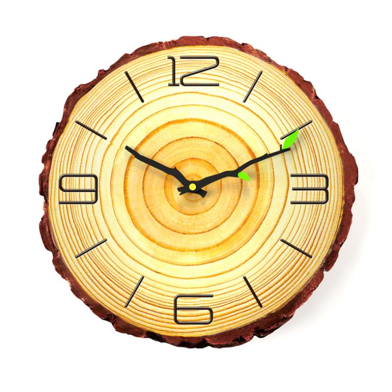 Junips | Wooden Annual Rings Wall Clock