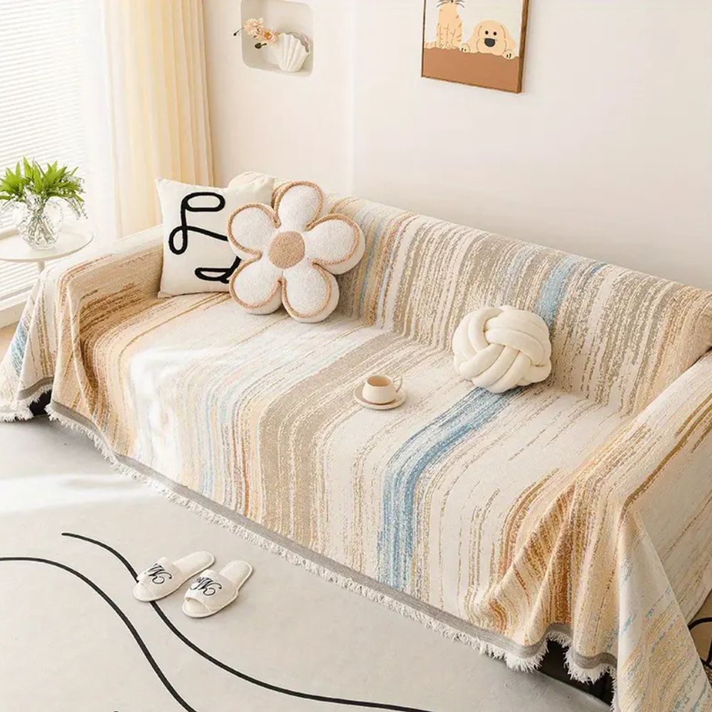 Junips | Serene Stripes Sofa Cover
