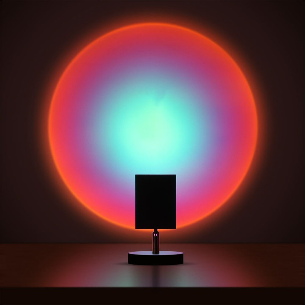 Junips | GlowBright Retro-Sunset-Table Lamp