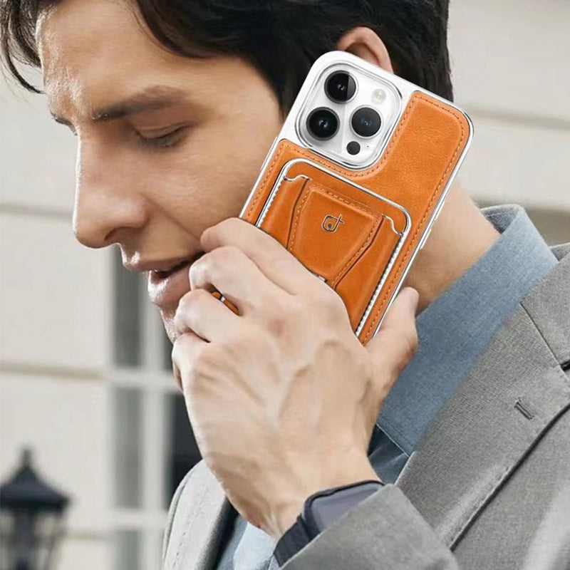 Junips | Luxurious Leather Magnetic Phone Case