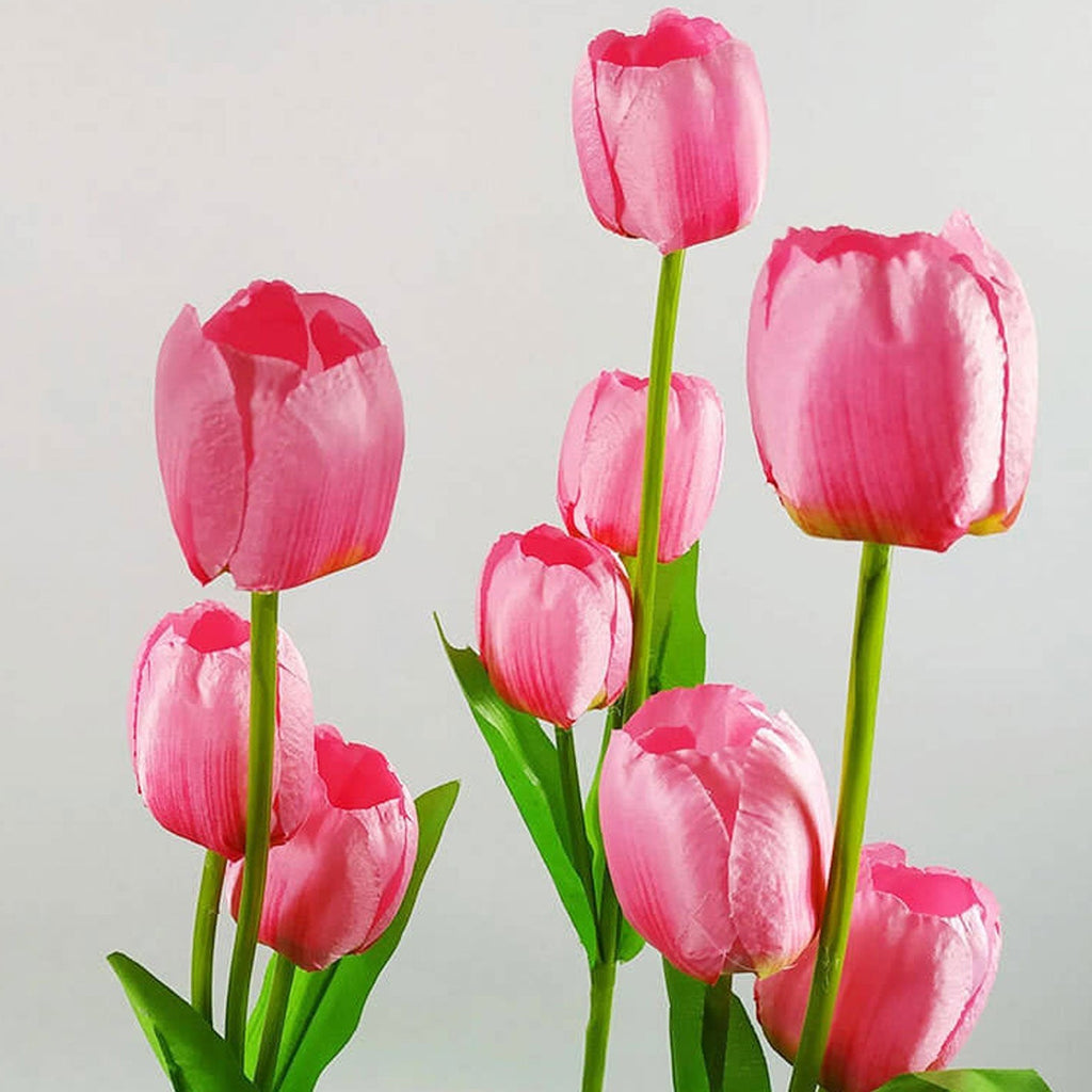 Junips | Solar Tulip Lawn Light Outdoor Garden LED Tulip Flower Light Ground Stake Landscape Light